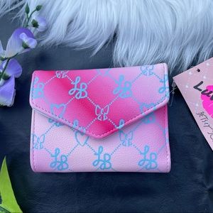 LUV Betsey Johnson Women's 2 Tone Pink Faux Leather new.